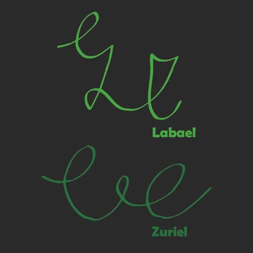 Labael és Zuriel angyalos gyertya csomag