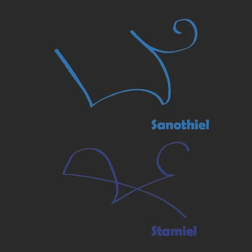 Sanothiel és Stamiel angyalos gyertya csomag