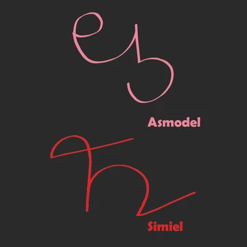 Asmodel és Simiel angyalos gyertya csomag