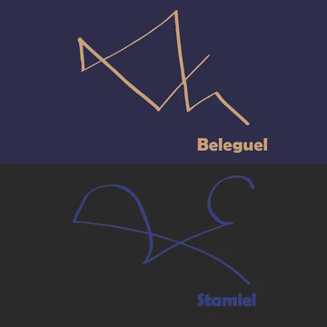 Beleguel és Stamiel angyalos gyertya csomag