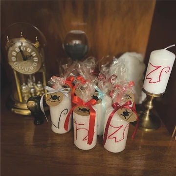 Angyalos gyertya csomag - A pénzügyek pozitív erősítése, felemelkedés, anyagi javak bevonzása