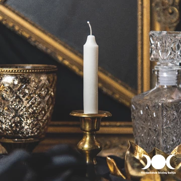 Százszorszép olajos gyertya - 12,5 cm x 2 cm