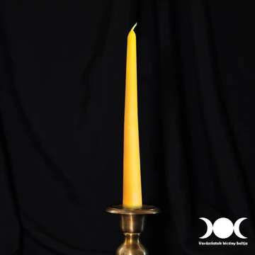 Szálas méhviasz gyertya - 20 cm x 2 cm