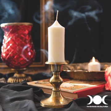 Marula olajos gyertya - 10 cm x 4 cm